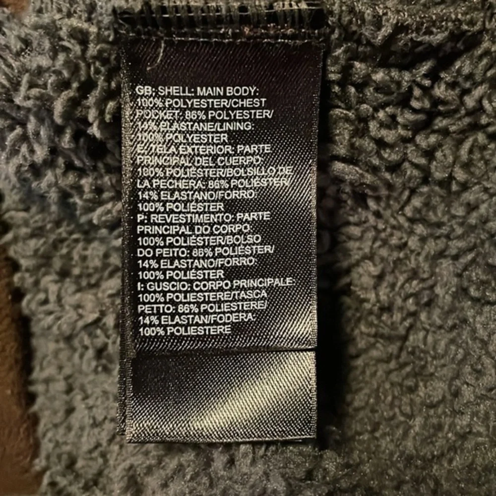 The North Face Men’s Fleece Jacket Brown‎ with Grey Accents Size Medium